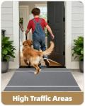 Waterproof Outdoor Welcome Mat - 17"x29" Grey