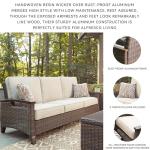 Ashley Paradise Trail Outdoor Patio Sofa Set