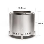 OutVue 19.5" Smokeless Patio Fire Pit