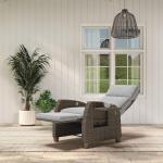 Grand Patio Indoor/Outdoor Recliner with Flip Table