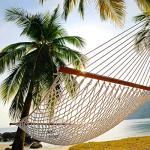 13 ft. Double Hand Woven Cotton Rope Hammock