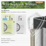 Sophia & William 9-Piece Outdoor Dining Set