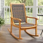 IDZO Lexicon Eucalyptus Rocking Chair for Indoors & Out
