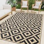 Reversible Waterproof Outdoor Rug - 5x8 ft