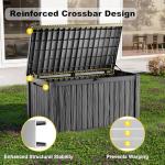 PatioZen 180 Gallon Waterproof Outdoor Storage Box