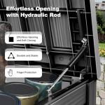 PatioZen 180 Gallon Waterproof Outdoor Storage Box