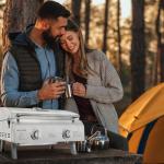 Lifemaster Portable Stainless Steel 2-Burner Grill