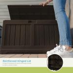 Suncast 50 Gallon Resin Outdoor Storage Bench