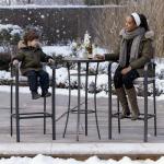 Naga Bahna 40-Inch Outdoor Bar Bistro Table