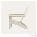 Modern Adirondack Chair in Sand by POLYWOOD