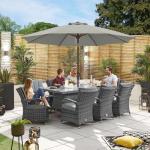 9FT Waterproof Patio Umbrella with Tilt & Crank