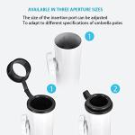 Portable Beach Umbrella Stand with Adjustable Base