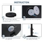 22L Outdoor Water-Filled Umbrella Base Stand