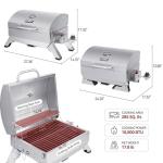 Royal Gourmet Portable Stainless Steel Tabletop Grill