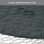 SUNCREAT Portable Outdoor Double Hammock with Stand