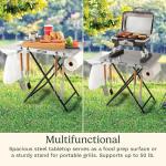 Cuisinart Portable Outdoor Prep Table & Grill Stand