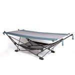 Portable Folding Hammock with Canopy and Pillow