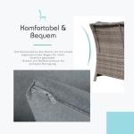 Orange-Casual 2-Piece Wicker Patio Love Seat Set