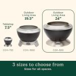 Cuisinart 24" Smokeless Fire Pit & Heater