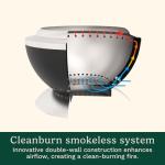 Cuisinart 24" Smokeless Fire Pit & Heater