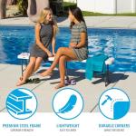 Lifetime Portable Folding Bench - Classic White