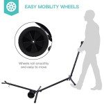 Wilsall Heavy-Duty Portable Double Hammock with Stand