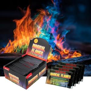 Color Changing Fire Packets - 25 Pack