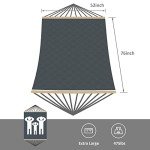 SUNCREAT Portable Outdoor Double Hammock with Stand