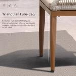 11-Piece Outdoor Dining Set with Metal Table & Rattan Chairs