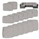 14-Piece Outdoor Sofa Cushion Cover Set