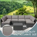 14-Piece Outdoor Sofa Cushion Cover Set