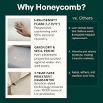 Blue and White Stripe Outdoor Seat Cushion Set