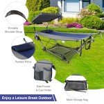 RedSwing Portable Folding Hammock with Canopy & Stand