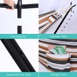 Wilsall Heavy-Duty Portable Double Hammock with Stand