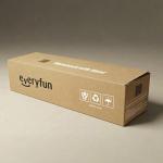 EveryFun Double Hammock with Steel Stand - Rainbow