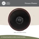 Admiral Blue 16" Decorative Round Planter Pot