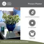 Admiral Blue 16" Decorative Round Planter Pot