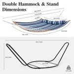 SUNCREAT Heavy-Duty Portable Hammock with Stand