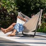 Lazy Daze Double Hammock with Steel Stand