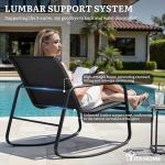 3-Piece Rocking Bistro Patio Furniture Set