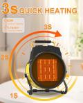 Buyplus 1500W Portable Outdoor Patio Heater