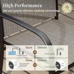 MIXPATIO 6-Piece Patio Dining Table and Chairs Set