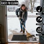 Yimobra Waterproof Outdoor Welcome Mat 17x29.5