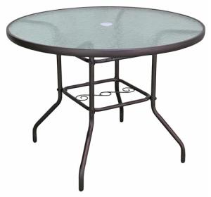 Sienna Round Glass Top Patio Table - 40
