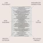 Zolak Bohemian Stripe Area Rug 5x8