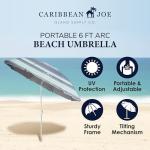 Portable Adjustable Beach Umbrella with UV Protection