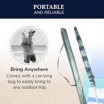 Portable Adjustable Beach Umbrella with UV Protection