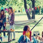 Heavy Duty Portable Hammock Stand with Carry Bag