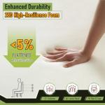 Beige Outdoor Chair Cushions Set of 4