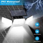 Mokot 288 LED Solar Motion Sensor Lights - 2 Pack